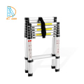 2.0M+2.0M multi-functional aluminum extension ladder with finger protection